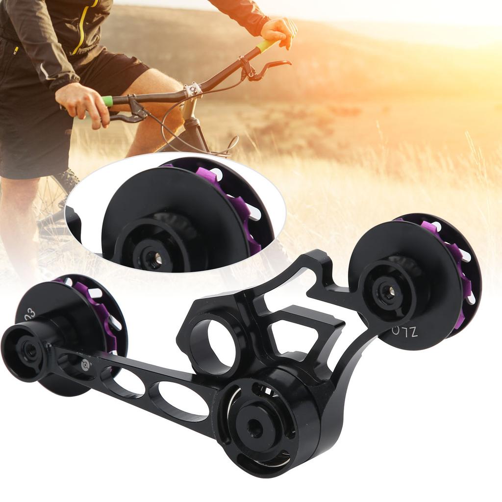 Aluminium Alloy Folding Bike Chain Stabilizer 2/3/6 Speed Rear Derailleur Chains Tensioner