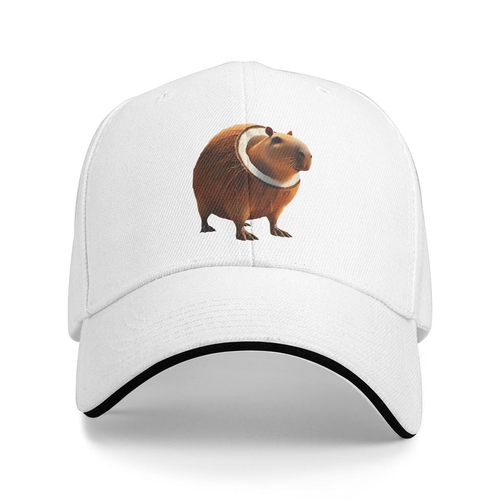 Burbaloni Luliloli Capybara Brainrot Meme Casual Baseball Cap Hiking Fishing Trucker Hat Summer Wholesale Print Baseball Caps