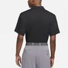 Nike Polo Shirts Men's Black Polo Collar Moderate Straight Fit CU9792-010