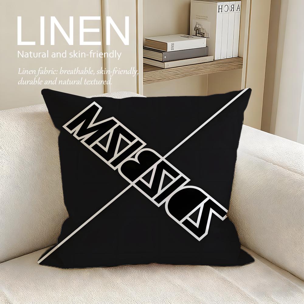 Music Mindless Self Indulgence Cushion Cover Pillowcase Set Pcs X X Breathable Washable Sofa Cushion Cover
