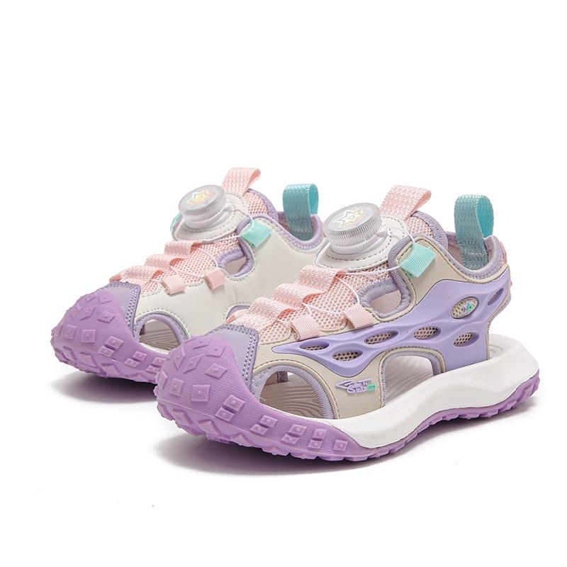 

Летняя мода Детские сандалии Нескользящие Износостойкие Уличная обувь для ходьбы для мальчиков и девочек Повседневные пляжные сандалии 38 розовый