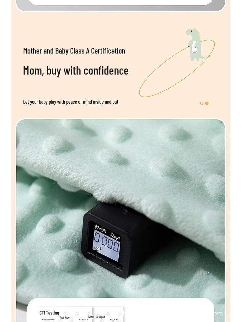 Pernă de alinare prin bătăi ușoare pentru bebeluși, pentru confort și somn fără tresăriri