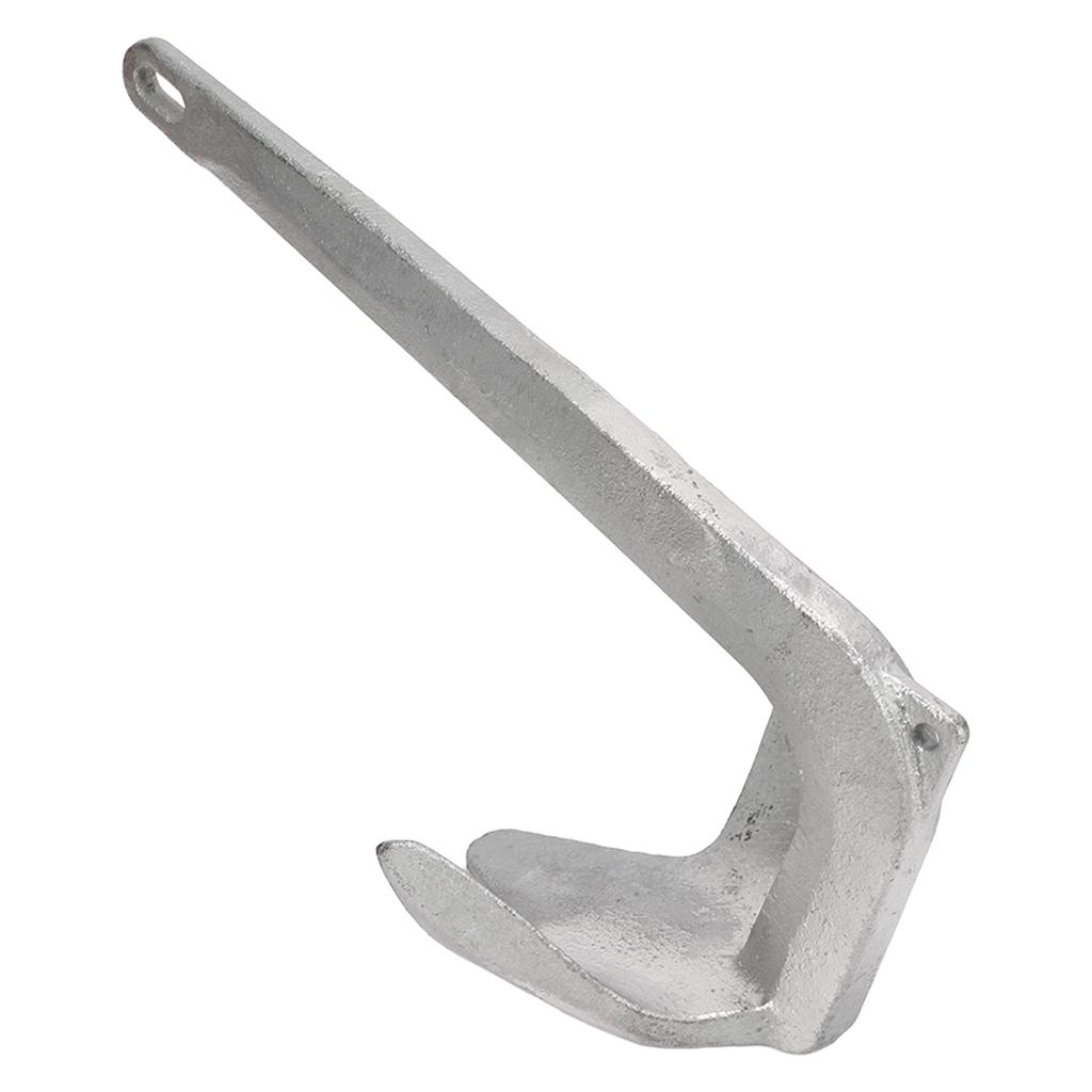 Bruce Style Boat Claw Anchor 2.5kg Carbon Steel Plow Shaped Quick Setting for Marine Yacht Kayak
