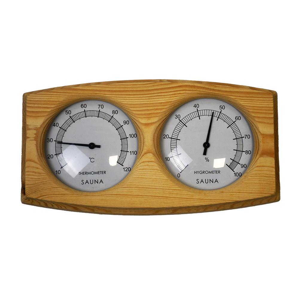 Sauna Accessories Hygrometer Sauna Thermometers Digital Clock Thermostat Thermometer Classical Thermometer and for Room жёлтый