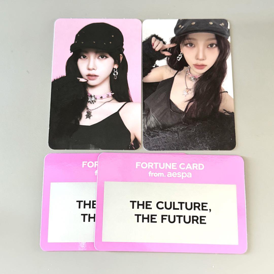 

[USED] aespa Karina SMTOWN2025 Fortune Card Trading Card