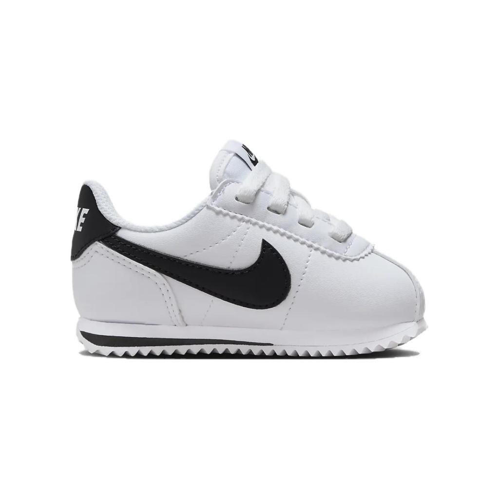 New Nike Anti Slip Wear Resistant Low Top Toddler Shoes White Black Infant And Toddler DM0952-108