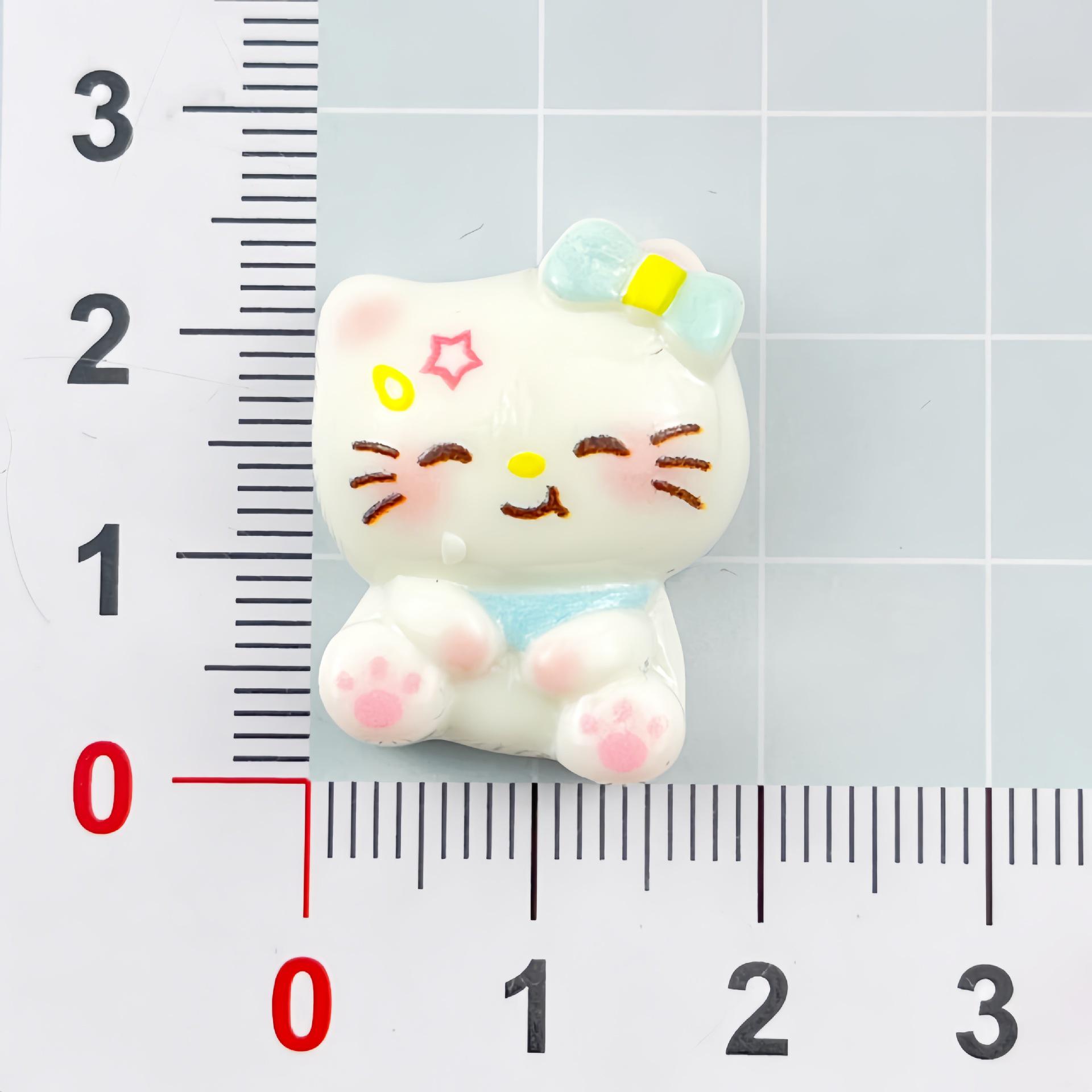 Sanrio Cartoon Resin Accessories: DIY Hair Clips, Keychains, Phone Case Ornaments