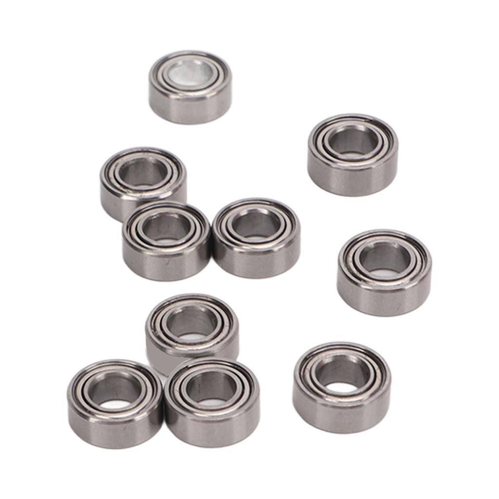10Pcs RC Ball Bearing 10x5x4mm Steel Accessory Part Set Kit for ZD Racing 10421 S