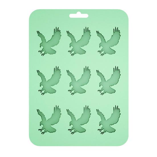 Silicone Eagle Ice Tray 9-Cavity Easy Release Chocolate Biscuit Mold DIY Creative Animal Shape Ice Cube Maker for Kitchen Baking