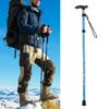 Folding Walking Cane 5   Foldable Lightweight Print Climbing Support   Height Aluminum Cane for Outdoors Hiking