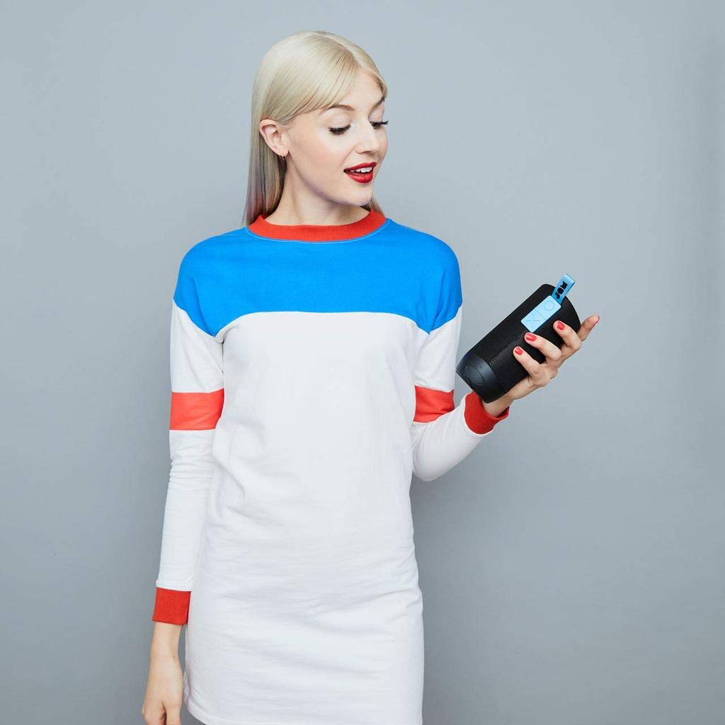 Jam ZERO CHILL Wireless Waterproof 22 Hours of Continuous Bluetooth and Call Blue Speaker, Dustproof, Playback, Compatible, Support, [1-Year Warranty]