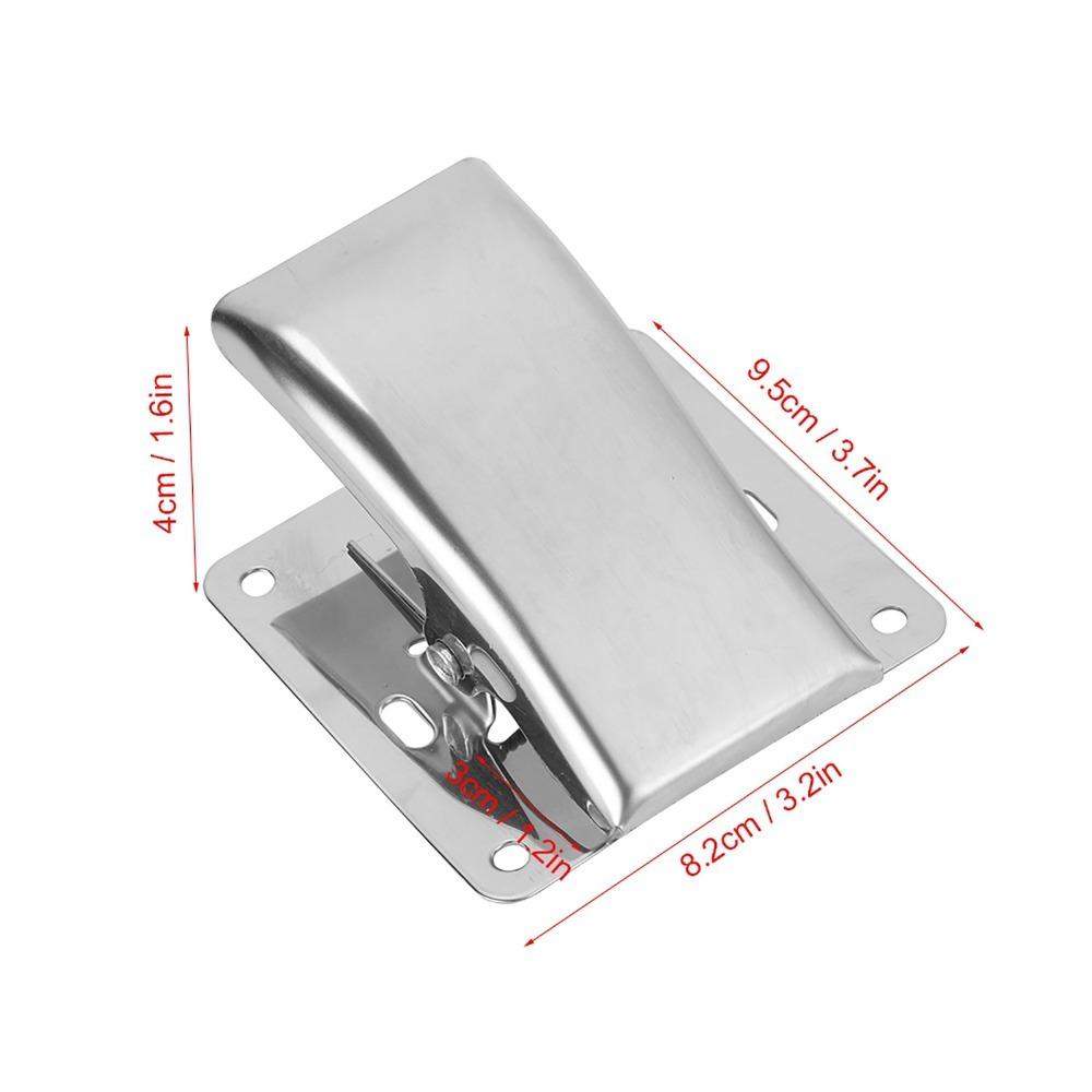with Mounting Screws Fish Tail Clip Stainless Steel Fish Cleaning Tool  Fish Processing