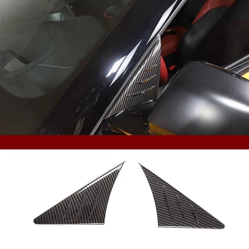 ABS Carbon Fiber For Toyota GR Supra A90 2019-2025 Center Console Control Panel Steering Wheel Window Glass Lifting Sticker