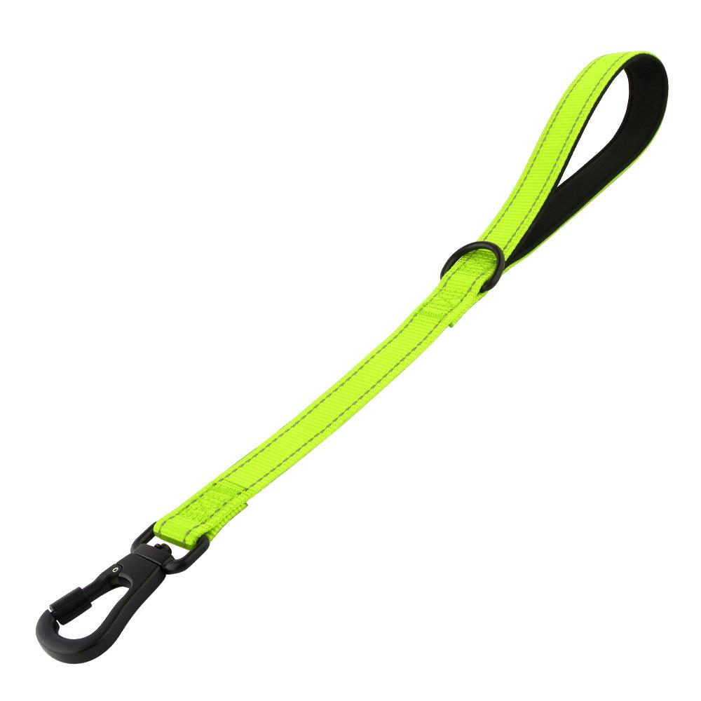 Nylon Short Training Leash for Medium and Large Dogs - Durable Traction Rope