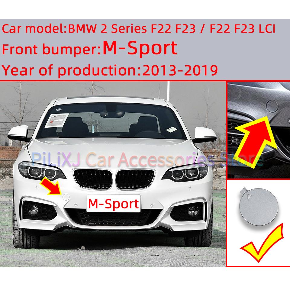 Front Bumper Tow Hook Cover Cap For BMW 2 F22 Coupe F23 Convertible M-Sport 2013 2014 2015 2016 2017 2018 2019 51118058061