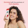 Joy Skin Fruits Lightweight Body Lotion 300ml | with Almond Oil & Jojoba Oil | Suitable For Summers | Non Sticky & Non Greasy Body Lotion For All S