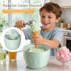 Tragbares Design Elektrische Eismaschine Haushalts-Elektro-Smoothie-Maschine DIY-Eiscreme