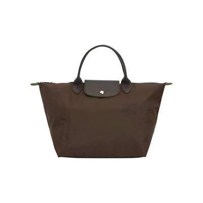 Le Pliage Green Logo Kontrastní design Nylonová taška na knedlíky Střední Dámské tote tašky Mocha-Hnědá 1623919002