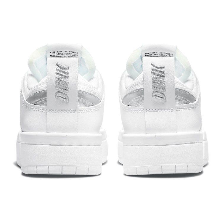 Nike Dunk Low Disrupt 'White Metallic Silver' Women's DJ6226-100