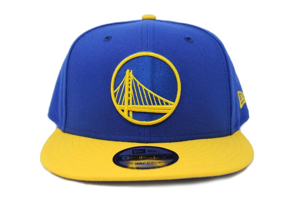 New Era 9FIFTY GOLDEN STATE WARRIORS Cap In Blue/Yellow