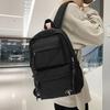 New Large-capacity Backpack Harajuku Ins Color Matching Junior High School Student Schoolbag Simple Niche Trendy Backpack