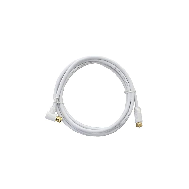 TARO'S Antenna Cable 3M, 4K/8K Broadcasting (3224MHz) Compatible, S-4C-FB 4C Coaxial Cable, Terrestrial Digital/BS/CS/CATV Broadcasting Compatible,