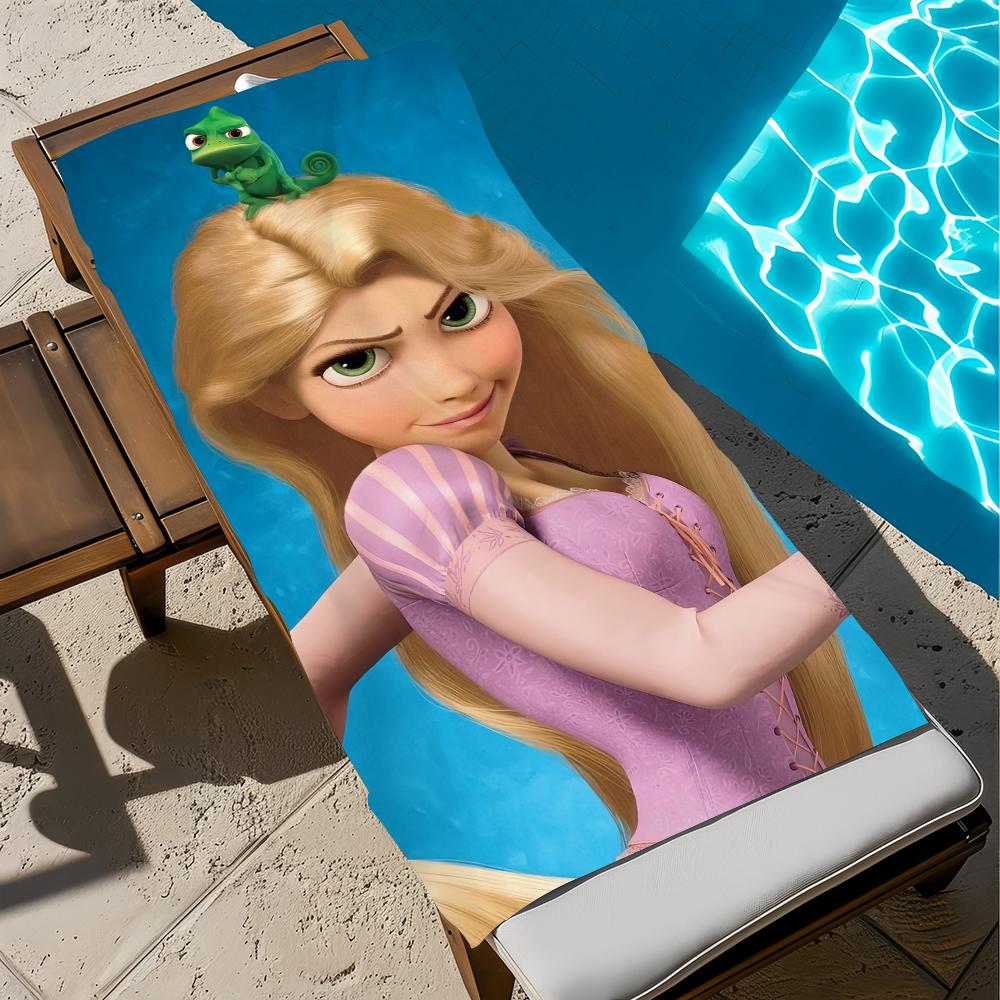 T-tangled niedliches Anime Handtuch Strand Schnelltrocknend Weich Poolhandtücher Geschenk für Reise Fitnessstudio Dusche Camping Sport