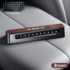 Hidden Car Styling Temporary Parking Card Plate Telephone Number For BMW M Performance E90 E92 E60 E70 E71 F20 F21 F44 F36 F07 gjbf54