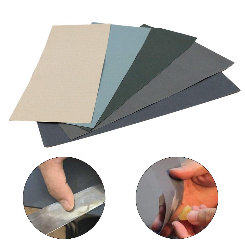 23*9.3cm Sandpaper Car Maintenance Excellent Flexible