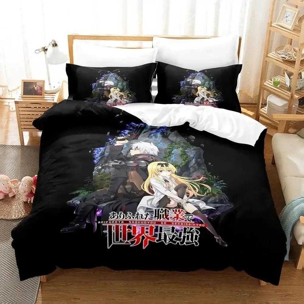 Arifureta From Commonplace To World's Strongest Bedding Set Bedroom Soft Modern Bedspreads Comefortable Duvet Cover Pillowcase