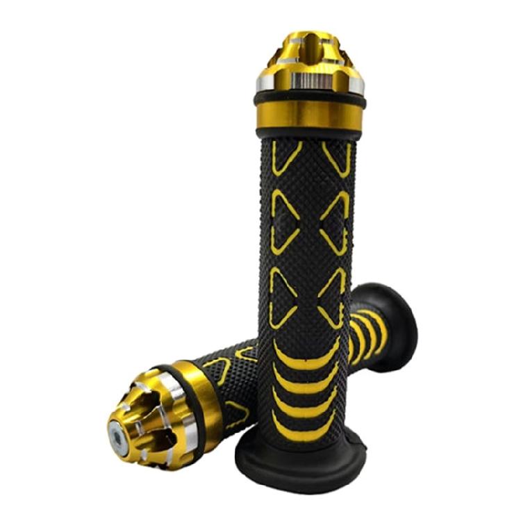 Bequeme Anti-Rutsch Motorrad-Handgriffe Motorrad-Lenkergriffe Set für Sicheres Fahren bei Nassen & Trockenen Bedingungen