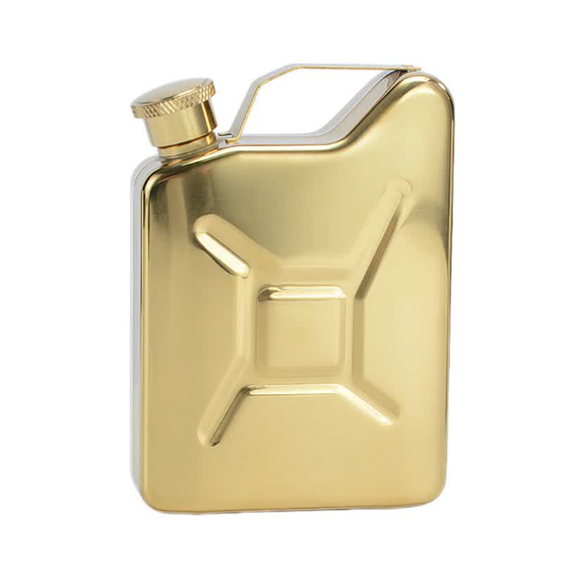 

Portable Gold Stainless Steel Hip Flask