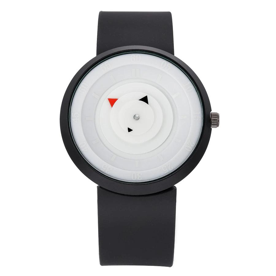 Fashion Trend Women's Watch Simple Creative Men's Watch Personality Sports Couple Watch Silicone Quartz Watch