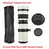 Camera MF Super Telephoto Zoom Lens F/8.3-16 420-800mm T Mount with 1/4 Thread for Canon Nikon Sony Fujifilm Olympus Cameras