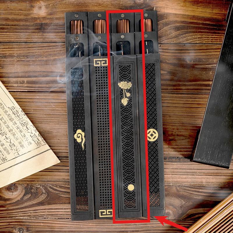 23.5cm Double Layer Incense Stick Box Home Indoor Zen-inspired Incense Burner Creative Tea Ceremony Ornament Sandalwood Burner