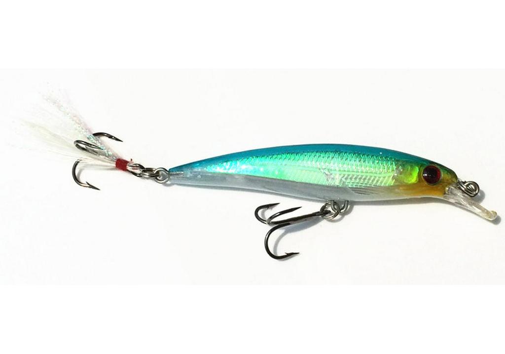 Bionic Minnow Lure: 9cm/8g Long-Casting Fishing Hook Fake Bait