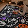 Halloween DIY Ausmal-Tischdecke mit farbigen Stiften, 150 200 cm