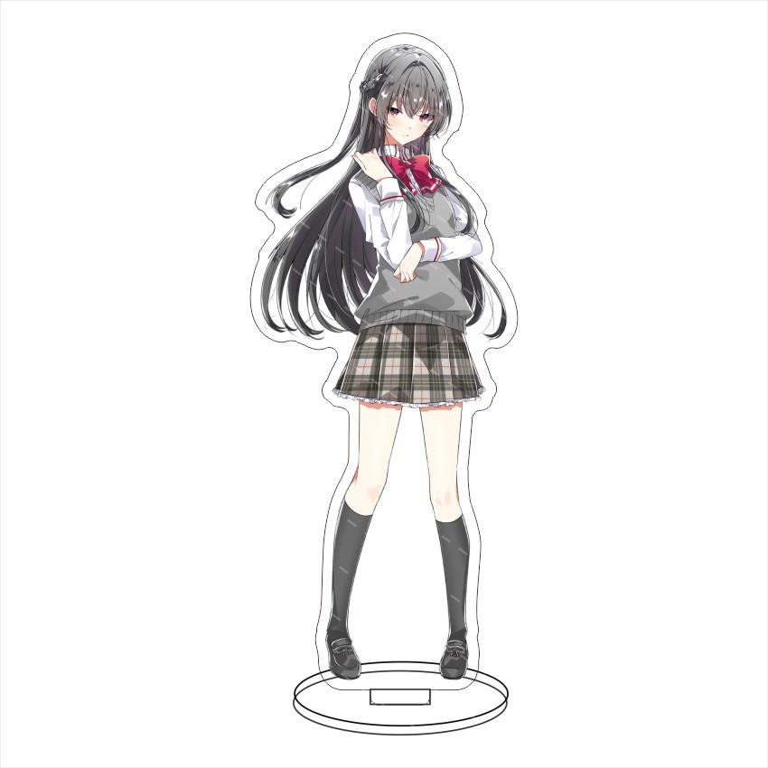 Anime Watashi Ga Koibito Ni Nareru Wakenaijan, Muri Janakatta! Acrylic Stand Model Plate Holder Birthday Prop Fans Gifts