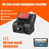 U1 AR Navigation Dashboard Camera ADAS Night Vision Car DVR USB Dash Cam for Android Car Radio Head Unit