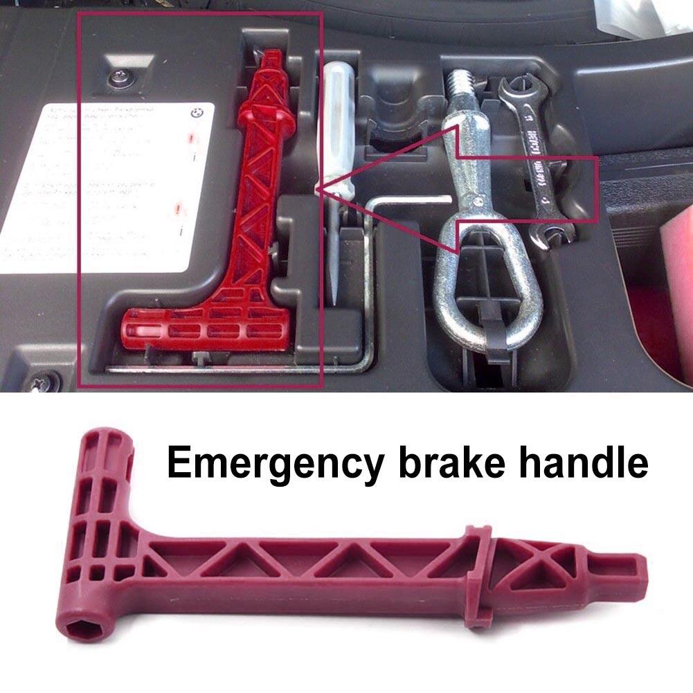 Emergency Handbrake Handle Release 24507590395/7590395 Car Parking Emergency Brake Release Handle for BMW X5 F15 F70 2006 - 2017 spain