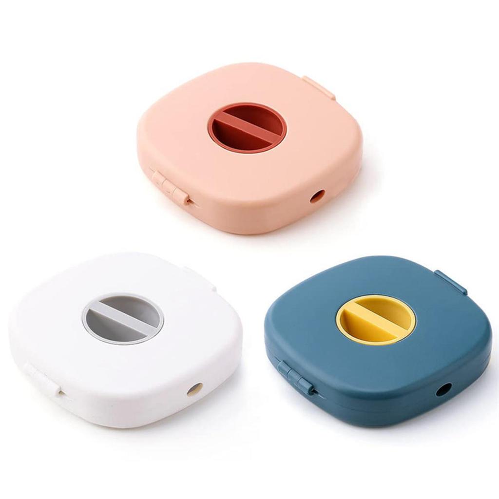 Portable Round USB Cable Winder Small Cable Organizer Rotating Data Wire Organizer Mobile Phone Mobile Charging Wire Winder