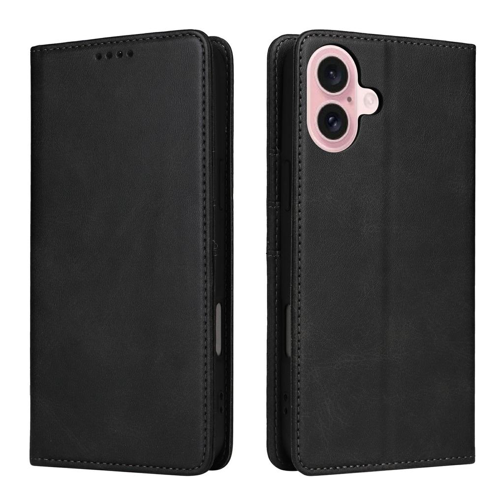 Etui na iPhone 17 z blokadą RFID, skórzane PU, portfel na telefon