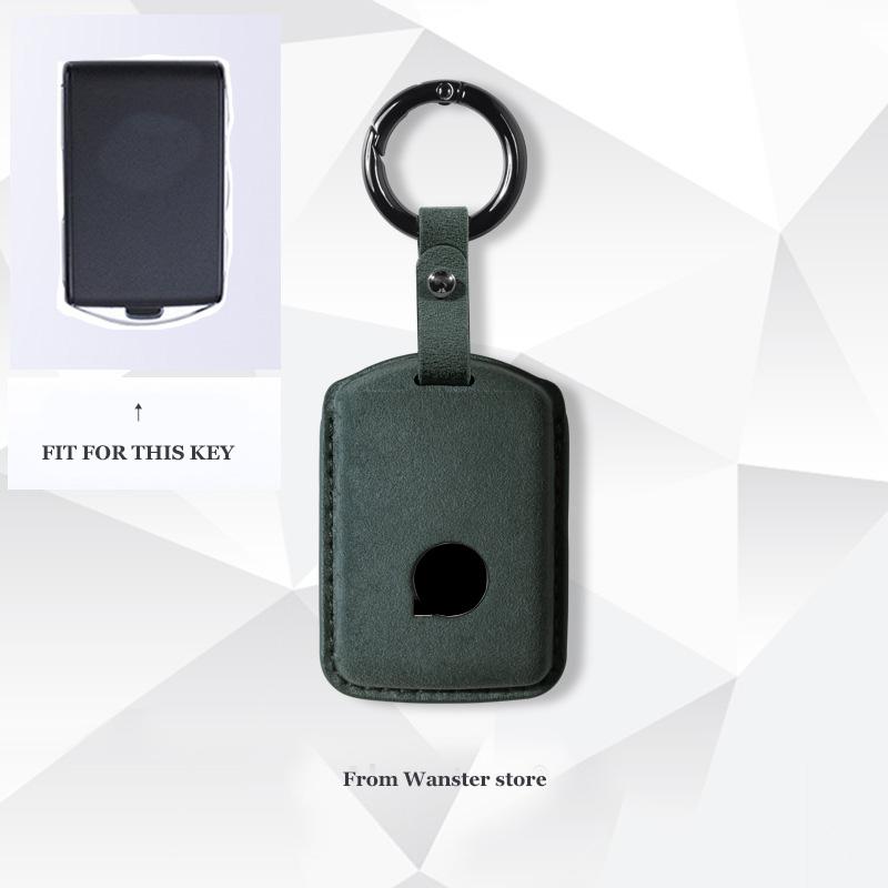 

Leather Car Key Cover Key Case For Volvo Xc60 Xc40 Xc90 S90 V60 S60 V90 S60L C40 Ex40 Ex90 Accessories