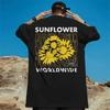 Herren T-Shirt mit Gänseblümchen-Print Neuer Trend Kurzarm T-Shirt für Männer Sommer Freizeit T-Shirts Übergroß Street Hip-Hop Herren Kleidung Oberteile