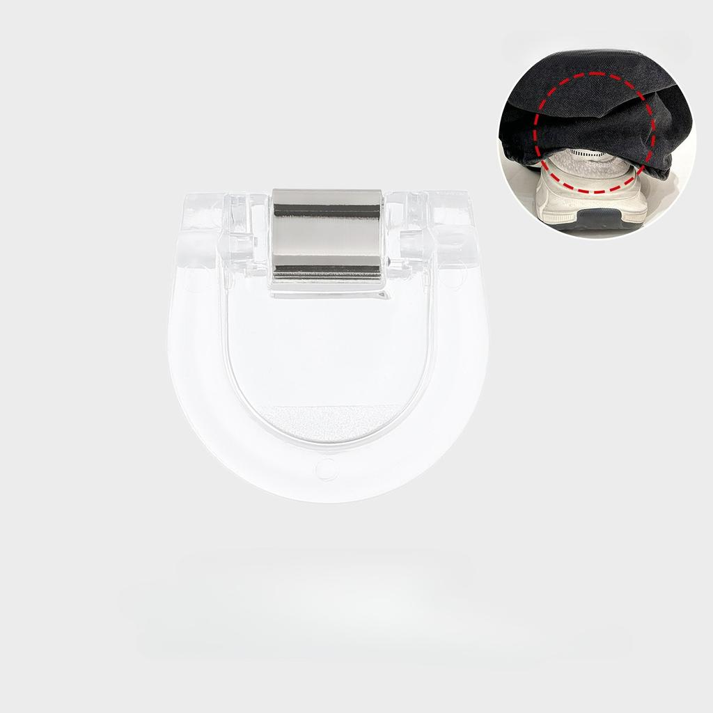 Anti-mopping Artifact for trousers, Invisible non-marking trouser edge buckle, trousers length change short, adjustment buckle fixing clip