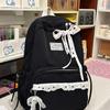 Schoolbag Japanese 1011ins Wind Girl Backpack High Value Junior High School Student Schoolbag Light Leisure Travel Backpack