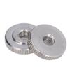 Knurled Thumb Nut 304 Stainless Steel Knurled Flat Head Through Hole Hand Tightening NutM6