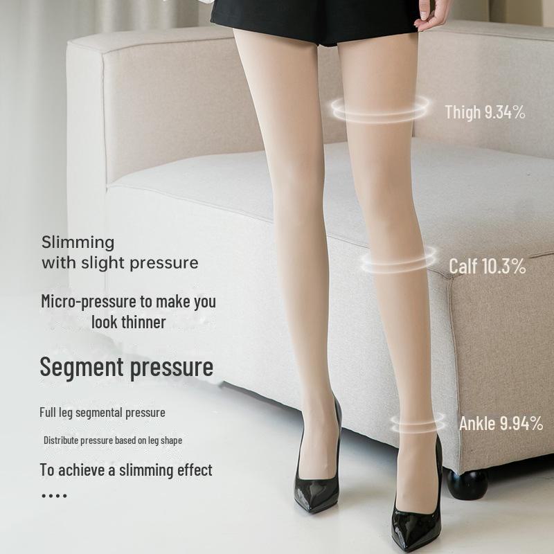 Oriental Edge 30D Concealer High Waist Horse Oil Pantyhose