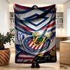 Club Deportivo Guadalajara Print Blanket - Soft & Comfortable, for Bedroom, Travel, Sofa, Home Decoration - Birthday Christmas Gift for Friend