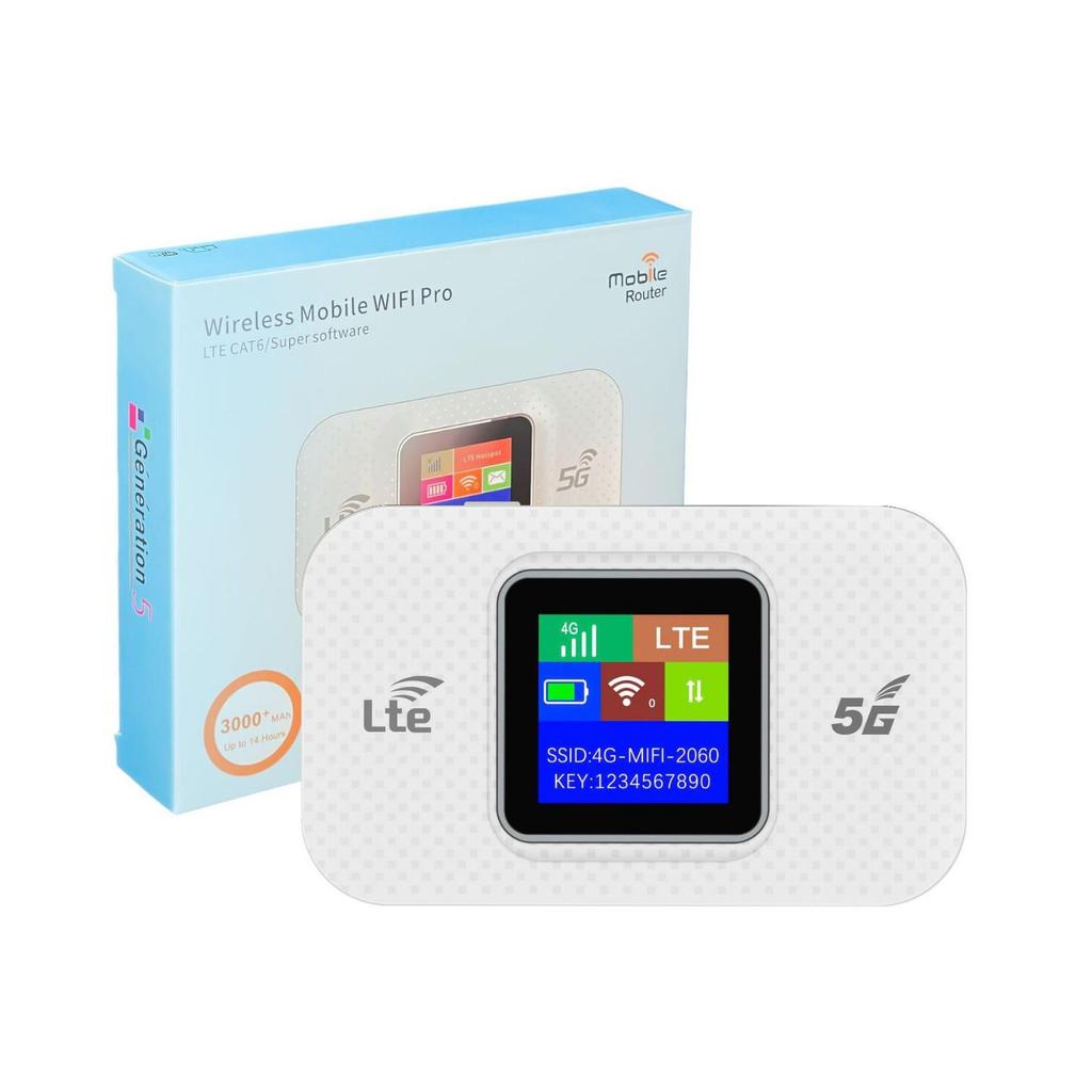 4G Portable MIFI Router with Plug-in Card for Asia, Africa, Europe, and Southeast Asia (Model: MF680)